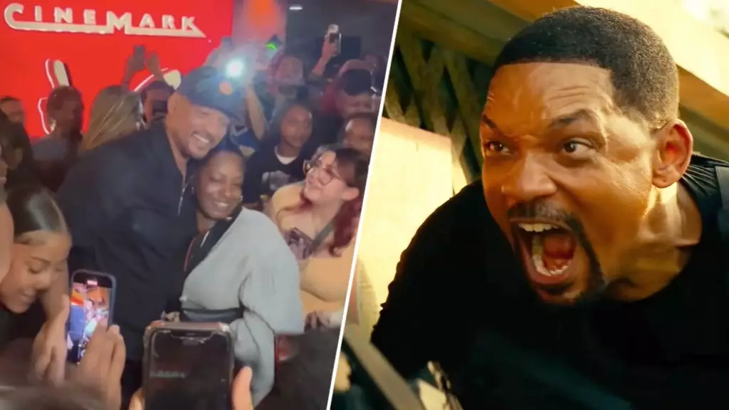 Will Smith Surprises Fans at Bad Boys: Ride or Die Screening